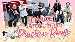 【TWICE】Have Fun in Dance Practice Room (Funny moments in Talk That Talk Dance Practice)