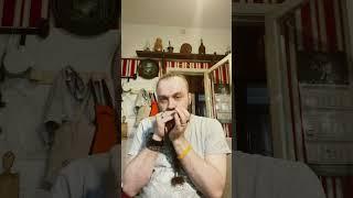 Playing blues alone. G harmonica