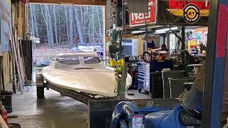 A Look Inside the Shop||First cut on the new boat
