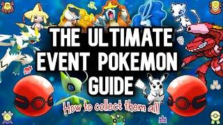 The Ultimate Guide to Collecting Every Event Pokémon in history