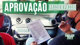 Exame de Direção - Passo a Passo da APROVAÇÃO - Simulado 2022