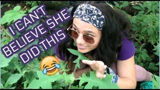 SUMMER 2019 VLOG ARCHIVES: SHE PEED IN THE WOODS