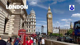 London Walk  VICTORIA Station, Westminster Cathedral to  BIG BEN | Central London Walking Tour.
