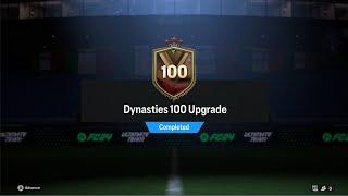 OPENING MY DYNASTIES 100 PLAYERS UPGRADE PACK! | FC 24 ULTIMATE TEAM