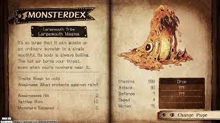 The Cruel King and Great Hero All Monsterdex Entries (Bestiary of All Enemies) Pt15