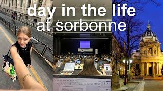 A day in the life @ Sorbonne Panthéon - lectures, tutorials and Paris uni life