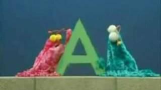 Sesame Street - Yip-Yip Martians discover the Letter A