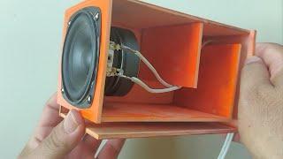 How to make a speaker Box from pvc pipe