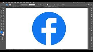 How To Create Facebook Logo In Adobe Illustrator Step By Step Guide || MNH Graphic Studio