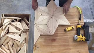 DIY Geometric Wood Pattern