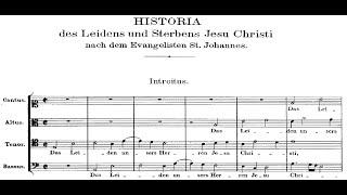 ST JOHN PASSION (SWV 481) by Heinrich Schütz {Audio + Full score}