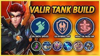 Valir BEST Item And Emblem Set (SLOW And TANKY Build ) - Valir Montage Eps 1