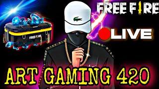 art gaming 420 free fire  custom room play random players  #freefire