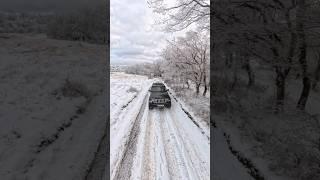 Wheeling in the snow #explore #jeep #automobile #snow #nature #offroad #vibes #explorepage #toyota