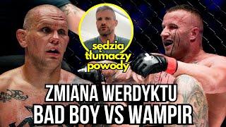 ZMIANA WERDYKTU PO WALCE DENIS ZAŁĘCKI - PASTERNAK! SĘDZIA TŁUMACZY POWODY PO CLOUTMMA 5