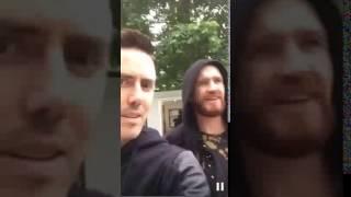 90  The Script Periscope Going onstage T in the Park  Scotland 11072015