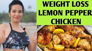 Lemon Pepper Chicken recipe | Feedfit Fat loss non veg recipes | Indian Weight Loss Diet by Richa