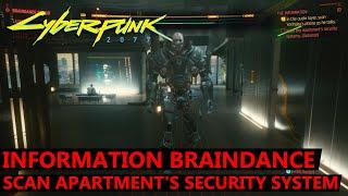 Cyberpunk 2077 Scan Apartment's Security Systems, Yorinobu's Datapad, Relic - Information Braindance
