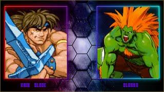 Mugen: Kain Blade vs Blanka