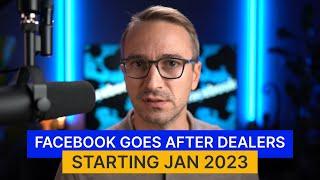 Facebook will remove all dealer vehicles on January 2023 from Marketplace and Dealer Pages