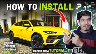 How to Install Lamborghini Urus in GTA V | PC Mods [Beginner Car Modding Tutorial] | SUV MOD | 2024