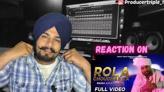 Reaction on | Rola Choudhar  Ka | Khasa Aala Chahar DittoMusic Haryanvi song