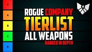 All Weapons Ranked WORST to BEST! Rogue Company Tier List