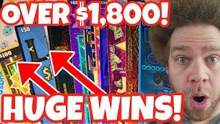 I spent OVER $1,800 on tickets and GOT HUGE WINS!