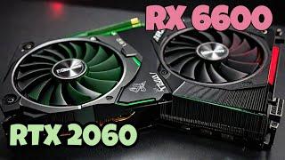 RTX 2060 vs RX 6600  in 2024