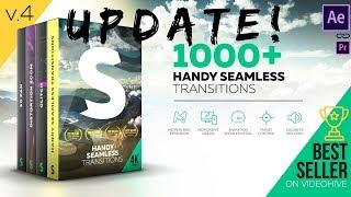 FREE Handy Seamless Transitions V4.6 UPDATE Tutorial | After Effects CC 2018