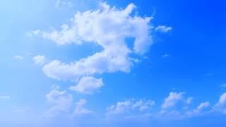 Floating Clouds Blue Sky - HD Free Motion Graphics - Moving Background Loop - Free Download