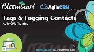 Agile CRM - How to create contact tags to segment your contacts