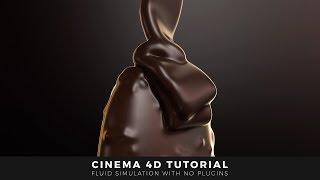 Cinema 4D Tutorial: "Fluid Simulation" with No Plugins
