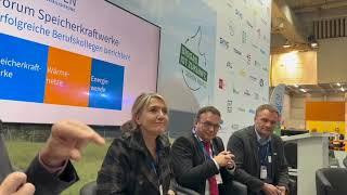 Energy Decentral 2024, Forum Speicherkraftwerke