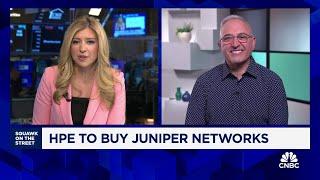 HPE CEO Antonio Neri: Juniper deal will double the networking business size of our company