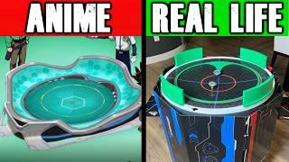 I Made an Anime Beyblade X Stadium IN REAL LIFE!