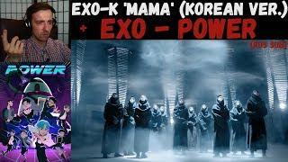ДЕБЮТ EXO! | EXO-K 'MAMA' (Korean ver.) [RUS SUB] | РЕАКЦИЯ | EXO - Power [RUS SUB] | ВЗРЫВ МОЗГА
