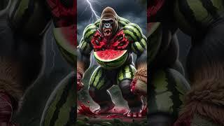 How to turn a watermelon into a gorilla #comfyui #art #ai #love #aiart #cgi #gorilla #vrat