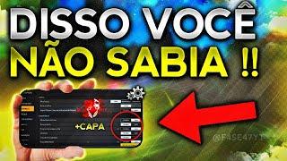 CONFIGURAÇÃO SECRETA PARA SUBIR CAPA + SENSIBILIDADE + TAMANHO DO BOTÃO DE ATIRAR!! FREE FIRE