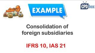 Consolidation with Foreign Currencies under IFRS - Example