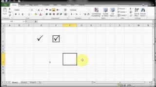 Microsof Excel Tips & Tricks - How to get Tick Marks Pair