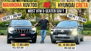 Choosing Your Ride: Mahindra XUV700 AX5 or Hyundai Creta?