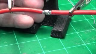 How to solder Two Large Wires Together