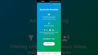 How to create account on duoCards app