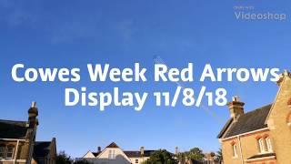 RAF Red Arrows: Cowes Week 11/8/18