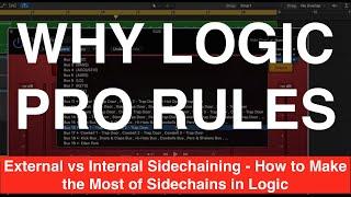 External vs Internal Sidechaining - How to Make the Most of Sidechaining For Your Logic Projects