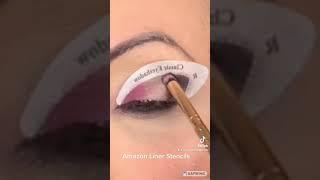 Easy Eyeliner hack.LIKE AND SUSCRIBE! #EasyEyeliner #Amazon  #BeautyIdeas #Eyeshadow #Review