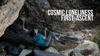 Cosmic Loneliness - V14 FA (New hard one in Colorado!)