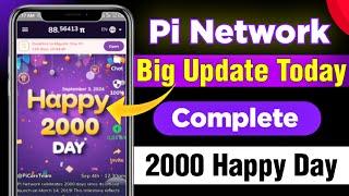 Pi Network 2024 Mega Update: Celebrating 2000 Days with New Features & Latest Global News Today!