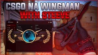 NA Wingman Experience ft. Steeve | CSGO Legit Cheating ft. Zapped.cc